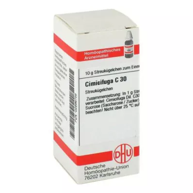 CIMICIFUGA C 30 rutuliukų, 10 g