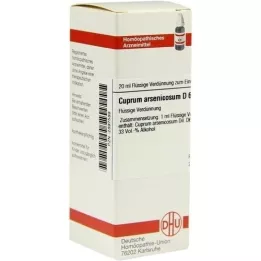 CUPRUM ARSENICOSUM D 6 skiedinys, 20 ml