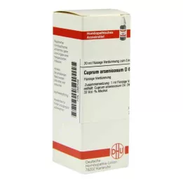 CUPRUM ARSENICOSUM D 6 skiedinys, 20 ml