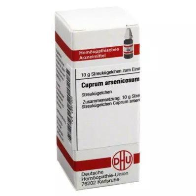 CUPRUM ARSENICOSUM D 12 rutuliukų, 10 g