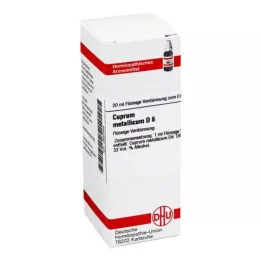 CUPRUM METALLICUM D 6 skiedinys, 20 ml