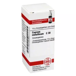 CUPRUM METALLICUM C 30 rutuliukų, 10 g