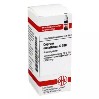 CUPRUM METALLICUM C 200 rutuliukų, 10 g CUPRUM METALLICUM C 200 rutuliukų, 10 g
