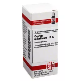 CUPRUM METALLICUM D 12 rutuliukų, 10 g