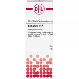 CYCLAMEN D 12 skiedinys, 20 ml