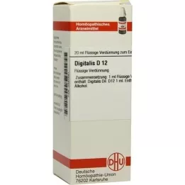 DIGITALIS D 12 skiedinys, 20 ml