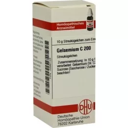 GELSEMIUM C 200 rutuliukų, 10 g