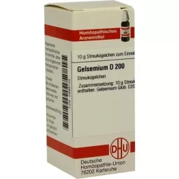 GELSEMIUM D 200 rutuliukų, 10 g