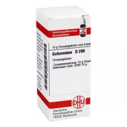 GELSEMIUM D 200 rutuliukų, 10 g