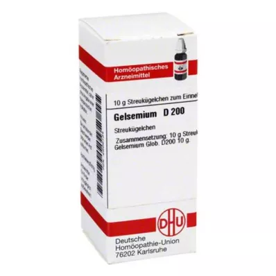 GELSEMIUM D 200 rutuliukų, 10 g GELSEMIUM D 200 rutuliukų, 10 g