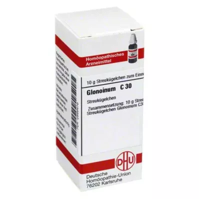 GLONOINUM C 30 rutuliukų, 10 g