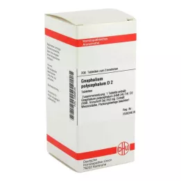 GNAPHALIUM POLYCEPHALUM D 2 tabletės, 200 kapsulių