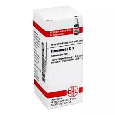 HAMAMELIS D 3 rutuliukai, 10 g