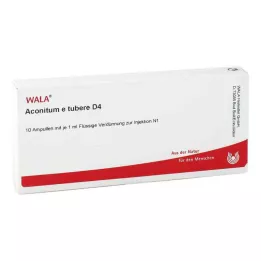 ACONITUM E tubere D 4 ampulės, 10X1 ml