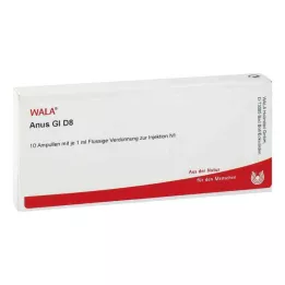 ANUS GL D 8 ampulės, 10X1 ml