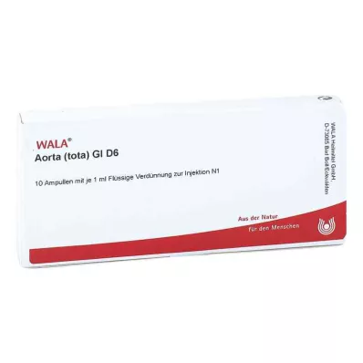 AORTA TOTA GL D 6 ampulės, 10X1 ml AORTA TOTA GL D 6 ampulės, 10X1 ml