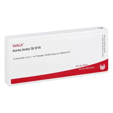 AORTA TOTA GL D 15 ampulių, 10X1 ml AORTA TOTA GL D 15 ampulių, 10X1 ml