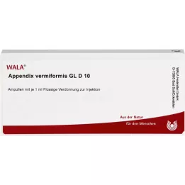 APPENDIX vermiformis GL D 10 ampulių, 10X1 ml