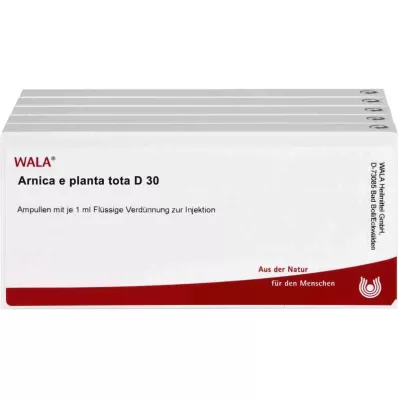 ARNICA E Planta tota D 30 ampulių, 50X1 ml ARNICA E Planta tota D 30 ampulių, 50X1 ml