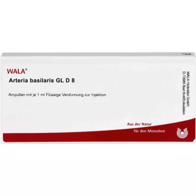 ARTERIA BASILARIS GL D 8 ampulės, 10X1 ml ARTERIA BASILARIS GL D 8 ampulės, 10X1 ml