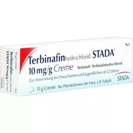 TERBINAFINHYDROCHLORID STADA 10 mg/g grietinėlės, 15 g