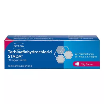 TERBINAFINHYDROCHLORID STADA 10 mg/g grietinėlės, 15 g TERBINAFINHYDROCHLORID STADA 10 mg/g grietinėlės, 15 g