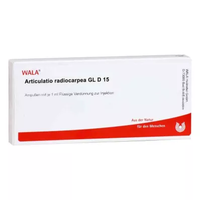 ARTICULATIO radiocarpea GL D 15 ampulių, 10X1 ml