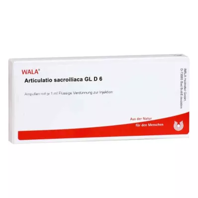 ARTICULATIO sacroiliaca GL D 6 ampulės, 10X1 ml