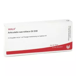 ARTICULATIO sacroiliaca GL D 30 ampulių, 10X1 ml
