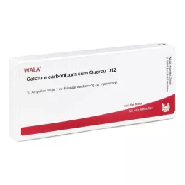 CALCIUM CARBONICUM CUM quercus D 12 ampulių, 10X1 ml