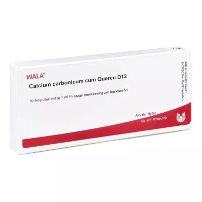 CALCIUM CARBONICUM CUM quercus D 12 ampulių, 10X1 ml