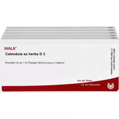 CALENDULA EX Herba D 3 ampulės, 50X1 ml
