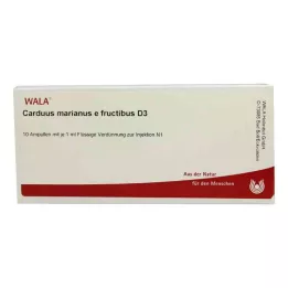 CARDUUS MARIANUS E fructibus D 3 ampulės, 10X1 ml
