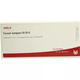 CAVUM tympani GL D 12 ampulių, 10X1 ml