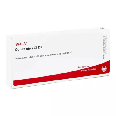 CERVIX gimda GL D 8 ampulės, 10X1 ml