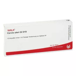 CERVIX gimda GL D 10 ampulių, 10X1 ml