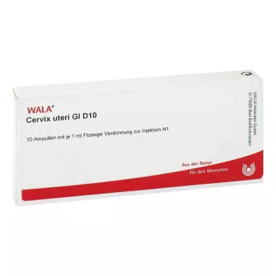 CERVIX gimda GL D 10 ampulių, 10X1 ml