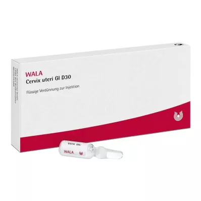 CERVIX gimda GL D 30 ampulių, 10X1 ml