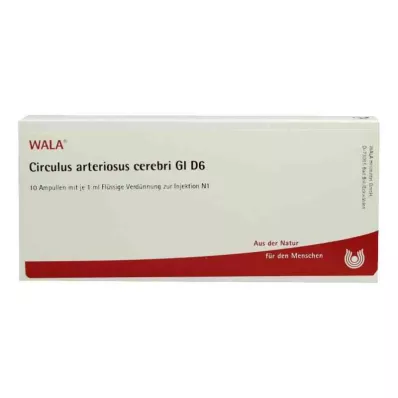 CIRCULUS arteriosus cerebri GL D 6 ampulės, 10X1 ml CIRCULUS arteriosus cerebri GL D 6 ampulės, 10X1 ml