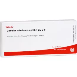 CIRCULUS arteriosus cerebri GL D 8 ampulės, 10X1 ml