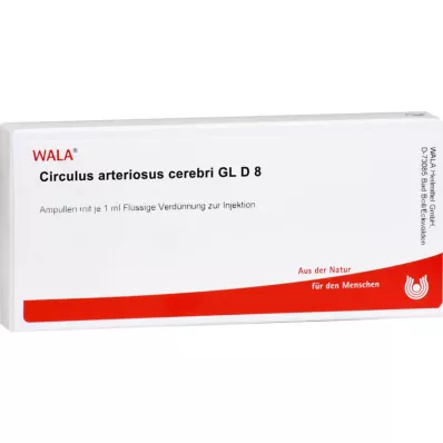 CIRCULUS arteriosus cerebri GL D 8 ampulės, 10X1 ml CIRCULUS arteriosus cerebri GL D 8 ampulės, 10X1 ml