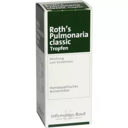 ROTHS Pulmonaria klasikiniai lašai, 50 ml