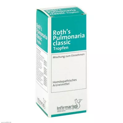ROTHS Pulmonaria klasikiniai lašai, 50 ml