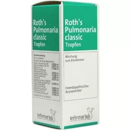 ROTHS Pulmonaria klasikiniai lašai, 100 ml