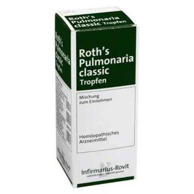 ROTHS Pulmonaria klasikiniai lašai, 100 ml ROTHS Pulmonaria klasikiniai lašai, 100 ml
