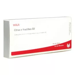 CITRUS E FRUCTIBUS D 2 ampulės, 10X1 ml