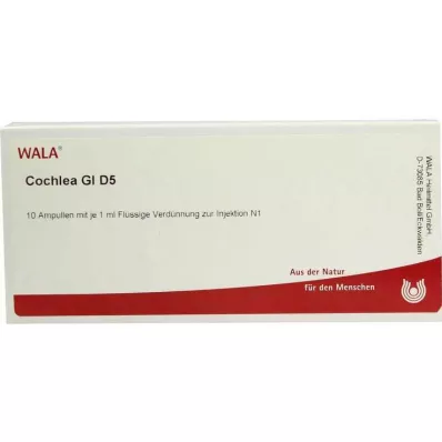 COCHLEA GL D 5 ampulės, 10X1 ml COCHLEA GL D 5 ampulės, 10X1 ml