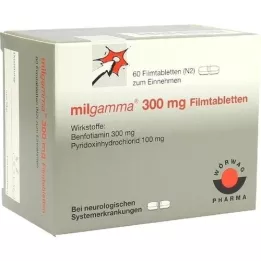 MILGAMMA 300 mg plėvele dengtos tabletės, 60 vnt