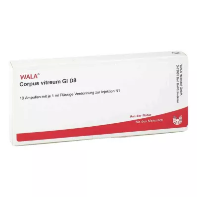 CORPUS VITREUM GL D 8 ampulės, 10X1 ml CORPUS VITREUM GL D 8 ampulės, 10X1 ml