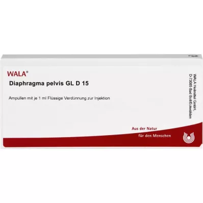 DIAPHRAGMA PELVIS GL D 15 ampulių, 10X1 ml